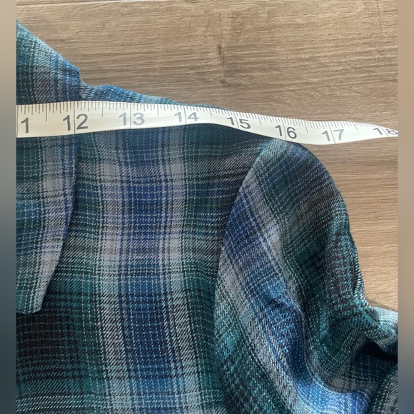 Lucky brand plaid tunic - Picture 11 of 13